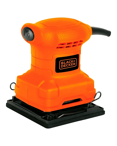 Lijadora Orbital 1/4 De Hoja 200w Black+decker Bs200-b2c