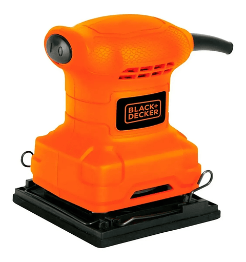 Lijadora Orbital 1/4 De Hoja 200w Black+decker Bs200-b2c
