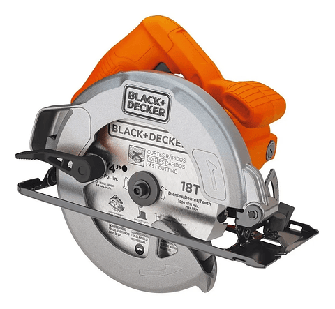 Sierra Circular 1400w 7 1/4 (184mm) Black+decker Cs1004-b2c