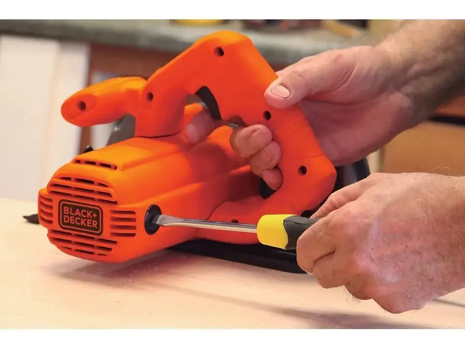 Sierra Circular 1400w 7 1/4 (184mm) Black+decker Cs1004-b2c 5