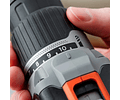 Taladro Atornillador Percutor 10mm 20v Black+decker Bcd704c1
