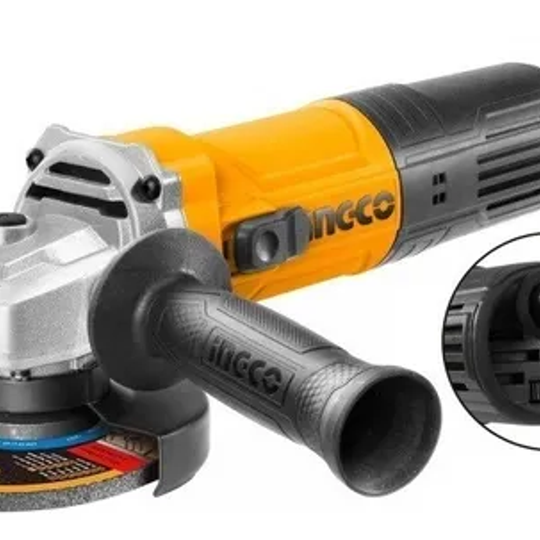 Galletera Esmeril Angular 900w Velocidad Variable Ingco 1