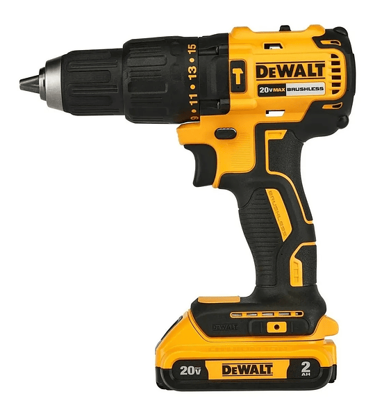 Taladro Atornillador Percutor 13mm 20v 2bat + Carg Dewalt