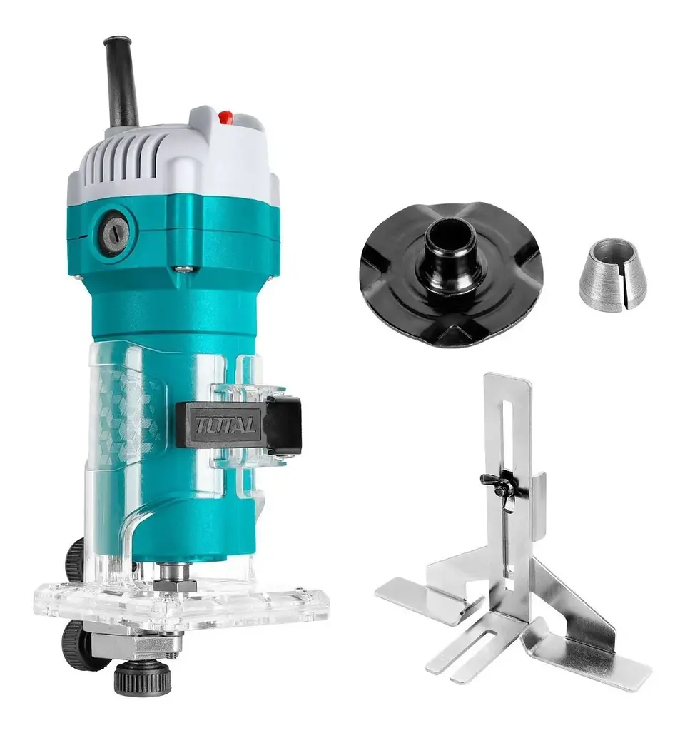 Fresadora Router Tupi De Mano 6mm 1/4 600w Total Tlt6001 2