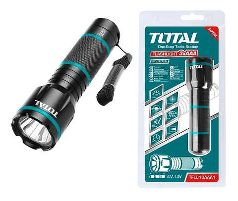 Linterna De Mano Tactica Led Total Tfl013aaa1
