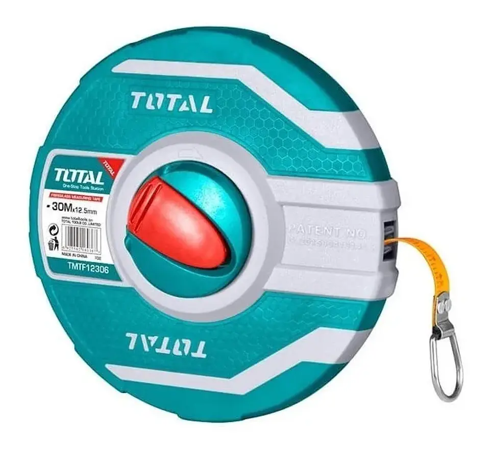 Huincha Cinta Métrica Fibra De Vidrio 30m X 12.5mm Tmtf12306 1