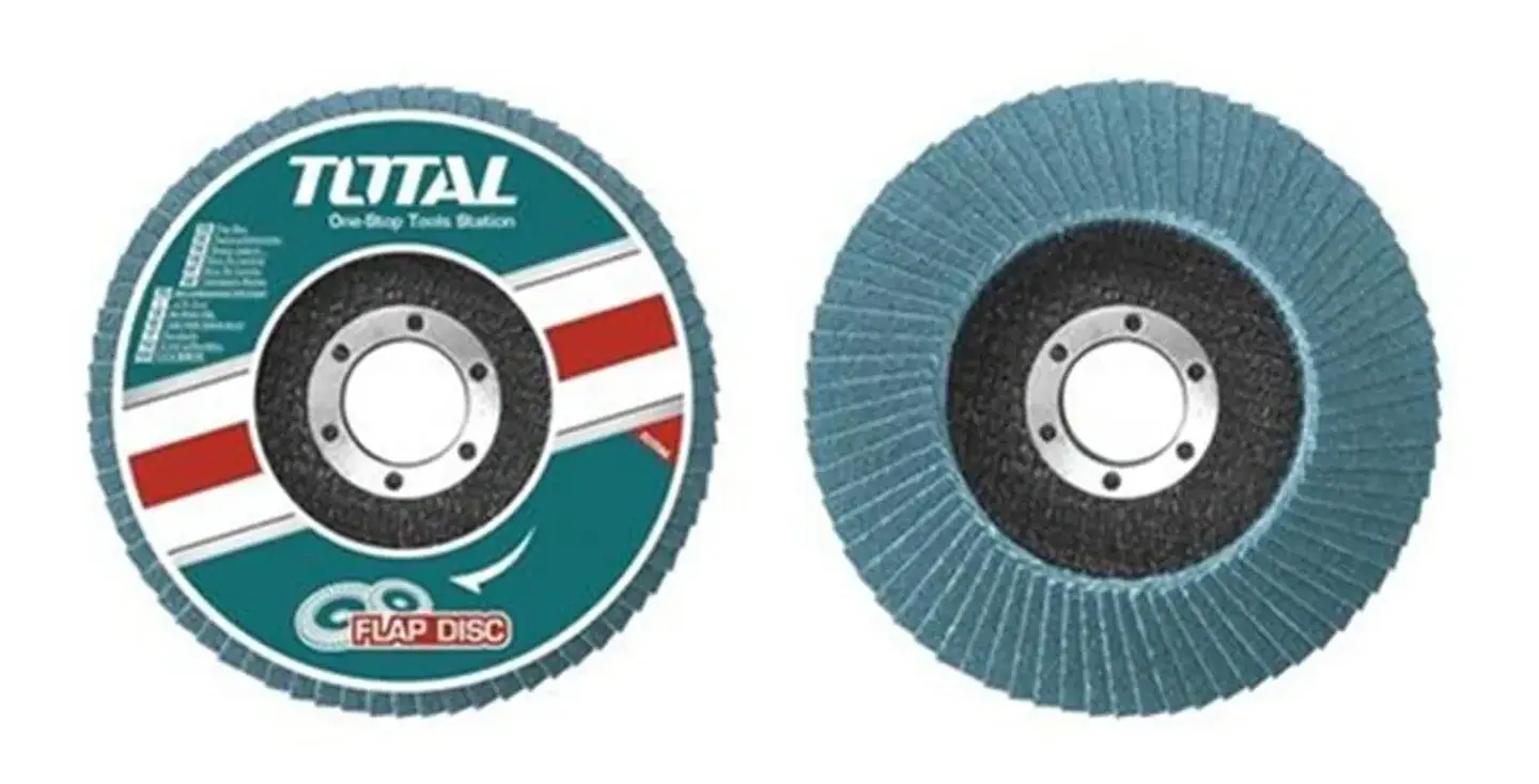 Pack 5 Disco Flap Lija Pulir Traslapado Laminado Metal Total 1