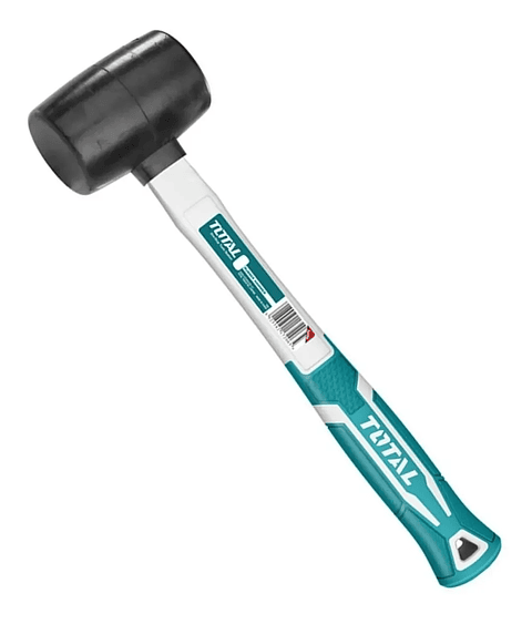 Combo Martillo Mazo De Goma 16oz Total Tht761616