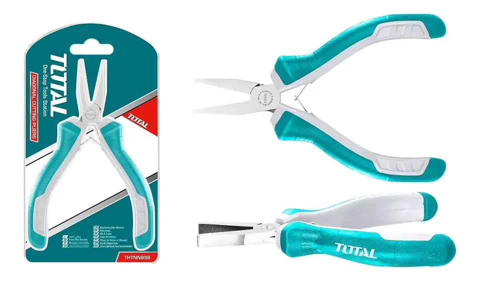 Mini Alicate Punta Plana 4.5 Pulgadas Total Thtmn856 1