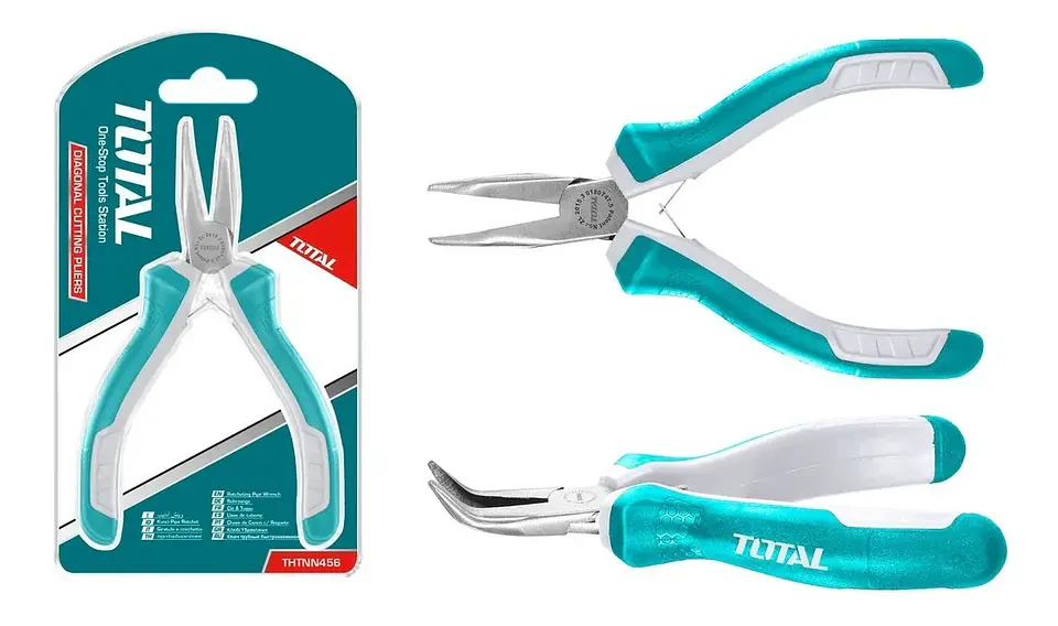 Mini Alicate Punta Curva 4.5 Pulgadas Total Thtmn456 1