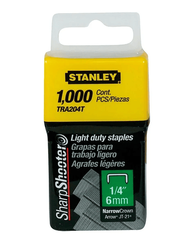 Grapadora Manual Metalica + Grapas Stanley Tr45kc