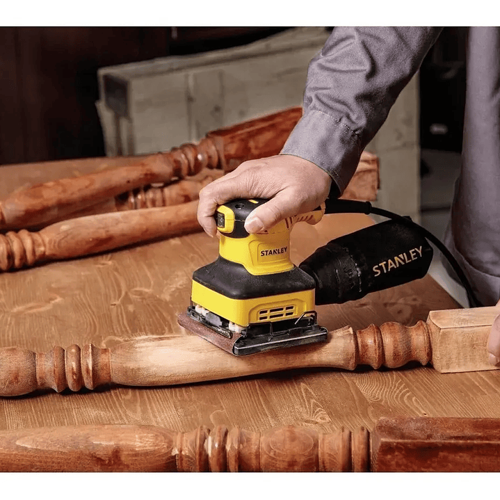Lijadora Orbital 240w Stanley Ss24-b2c 4