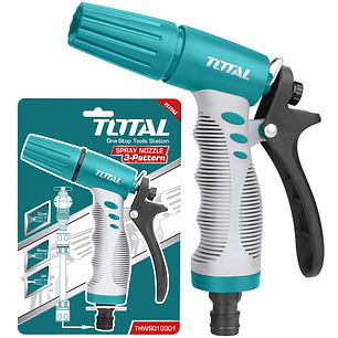 Pistola De Riego Jardín 3 Posiciones Total Thws010301