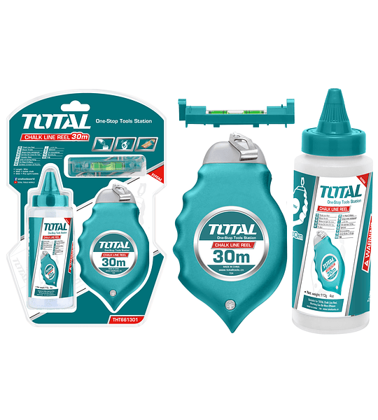 Kit Set Juego Tizalineas 4 Oz Nivel Tiralineas 3 Pcs Total