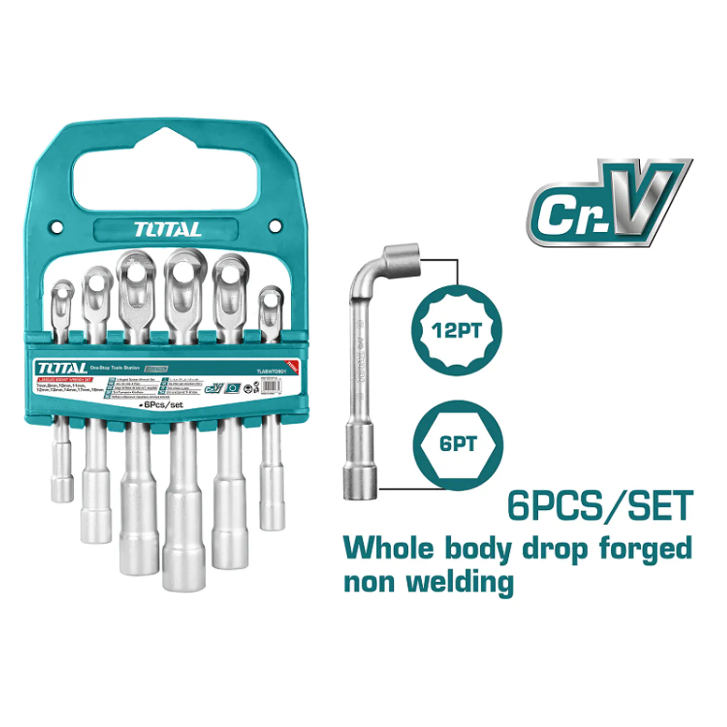 Kit Juego De Dados En Forma De L 6 Piezas Total Tlaswt0601 2