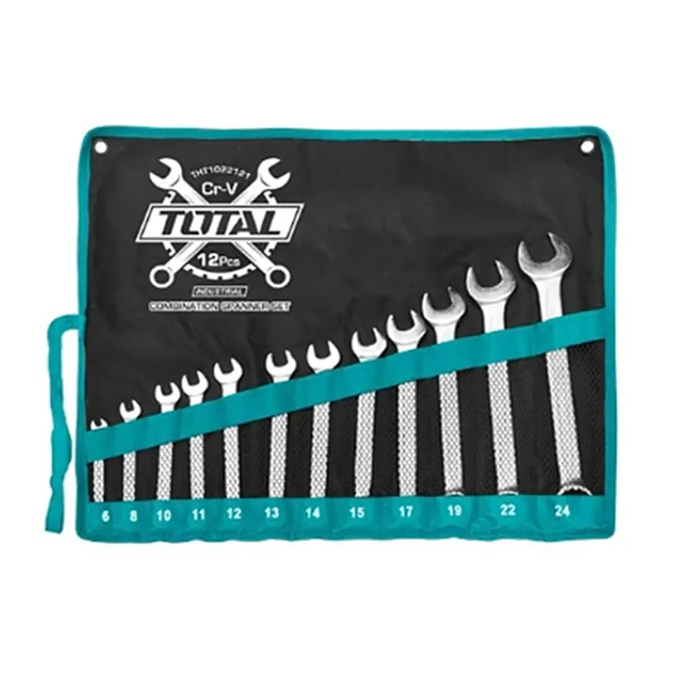 Set Juego De Llaves Punta Corona 6-24mm 12 Pcs Tht1022121 1