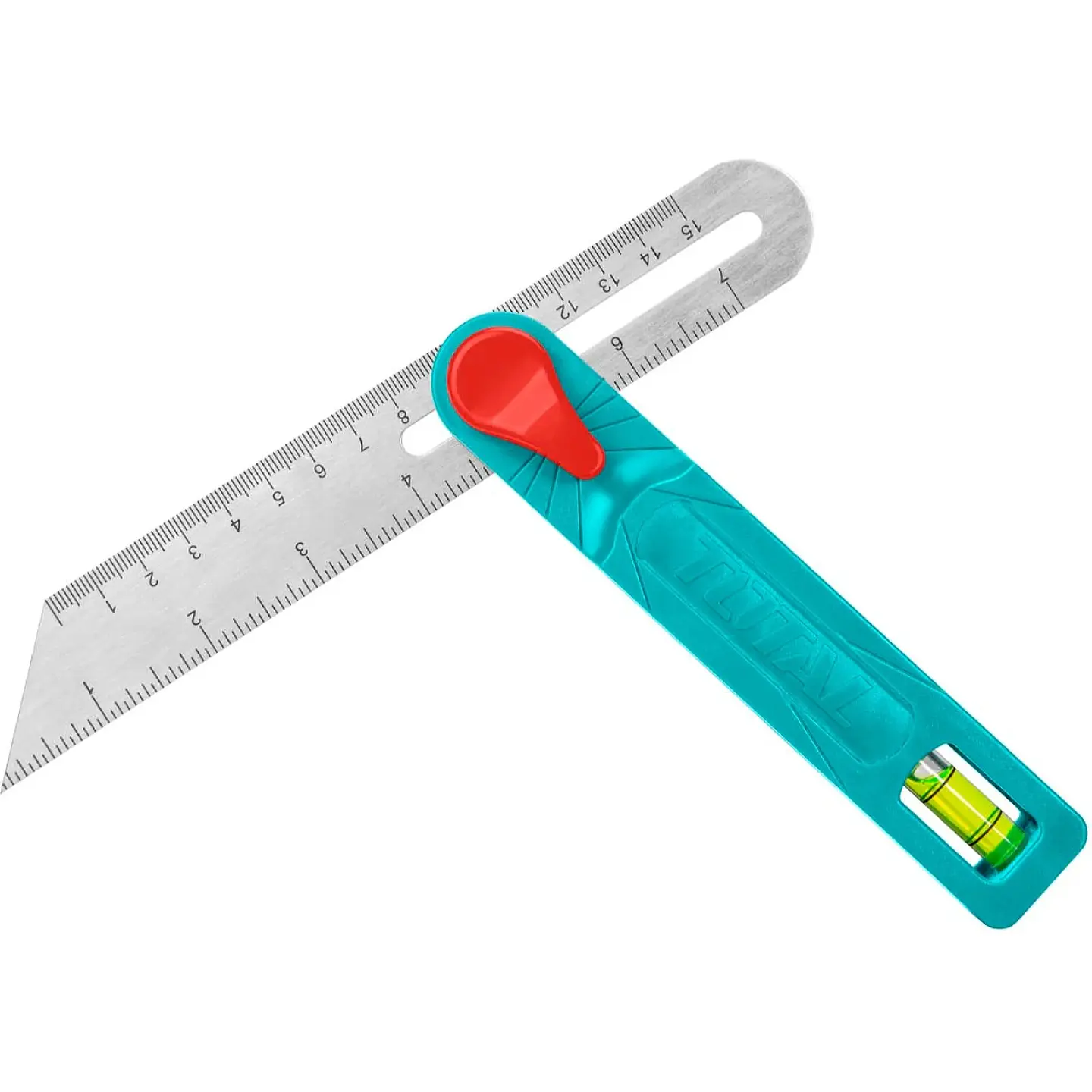 Escuadra Falsa 150mm 7 Pulgadas Nivel Profesional Total 1