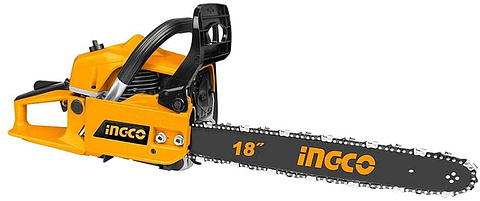 Motosierra Bencinera 46cc 18 Pulgadas Ingco Gcs5451811