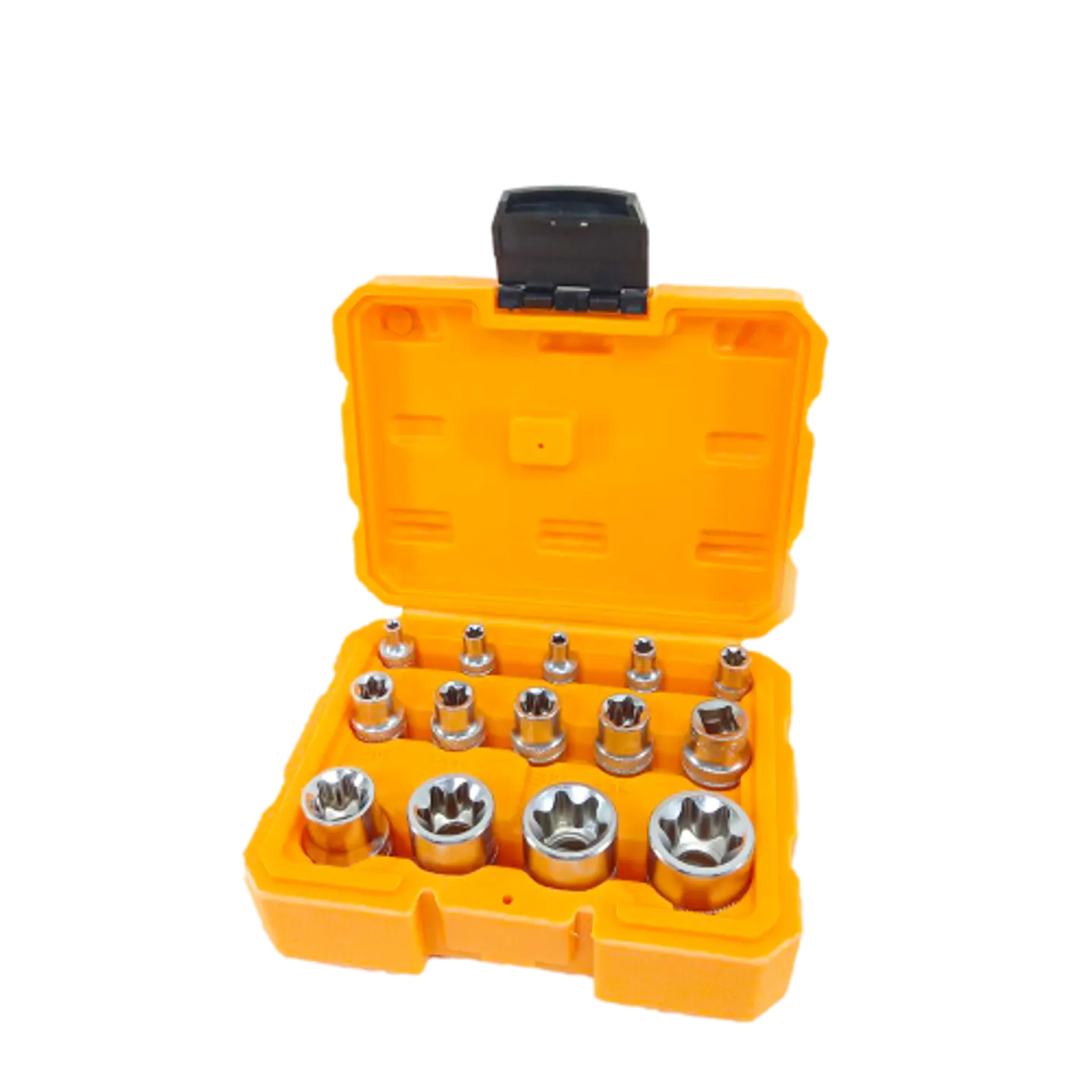 Kit Set Juego Dados Torx Estrella Hembra 14 Pcs Hktets0114 2