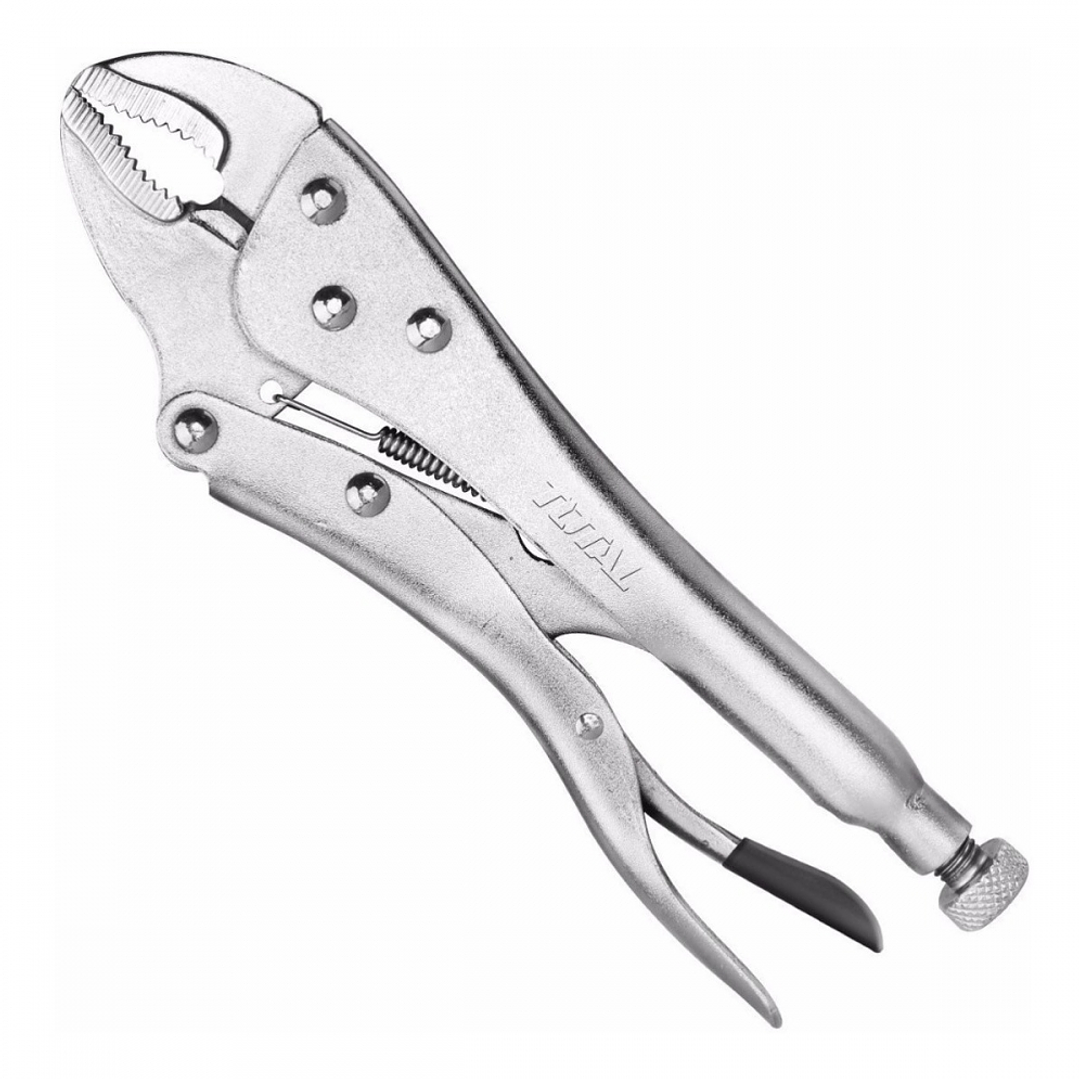 Alicate Caiman De Presion Boca Curva 7 PuLG Total Tht190703 1