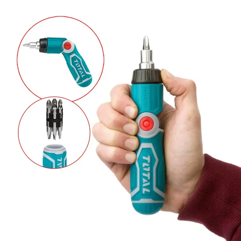 Destornillador Ratchet 13 En 1 Total Tacsd30136 3