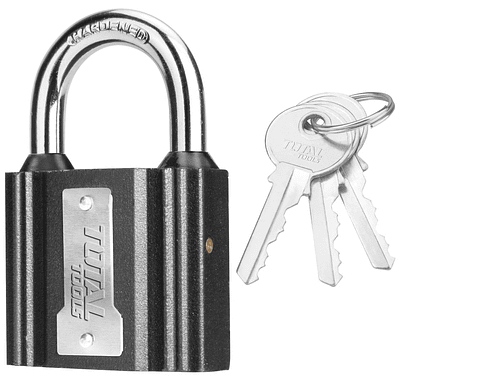 Candado De Seguridad 32 Mm Con 3 Llaves Total Tlk31321