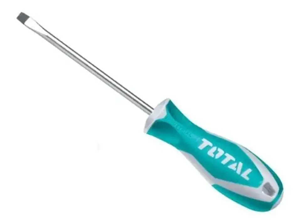 Destornillador Paleta Imantado Sl5.5 100mm Total Tht2146 1