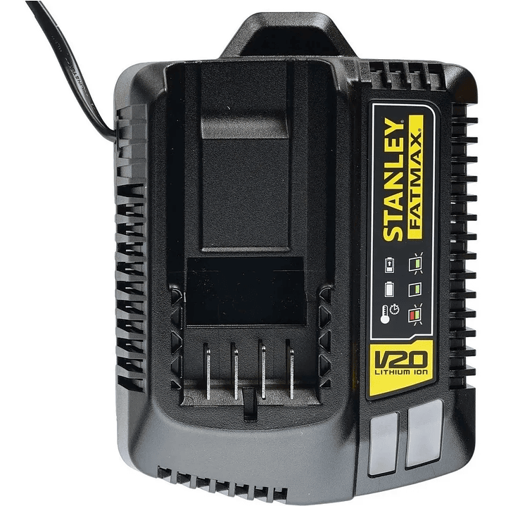 Cargador De Batería Inteligente 20v 2ah Stanley Sc200-b2 1