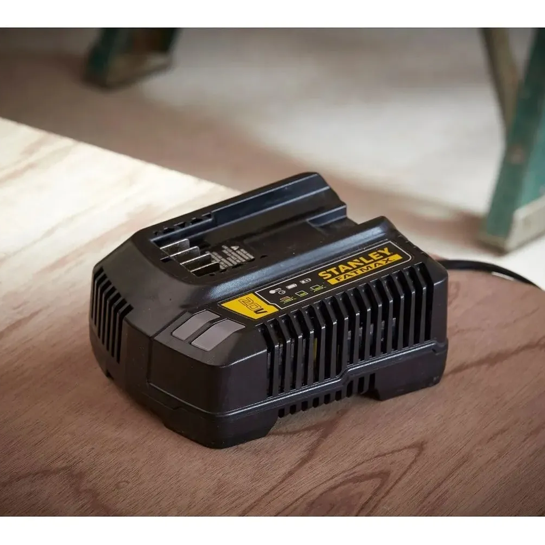 Cargador De Batería Inteligente 20v 2ah Stanley Sc200-b2 2