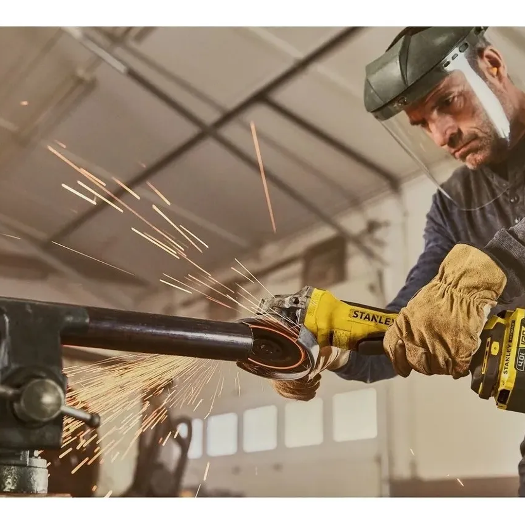 Galletera Esmeril Angular Inalambrico 20v Stanley Sbg700-b2 6