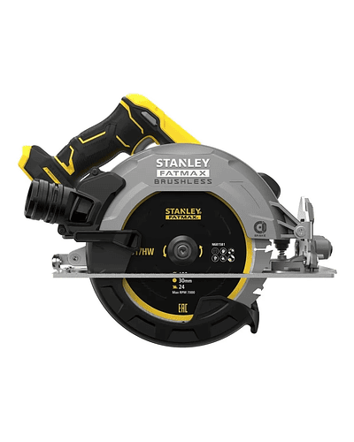 Sierra Circular Inalámbrica 20v Bateria + Cargador Stanley Sbc550-b2