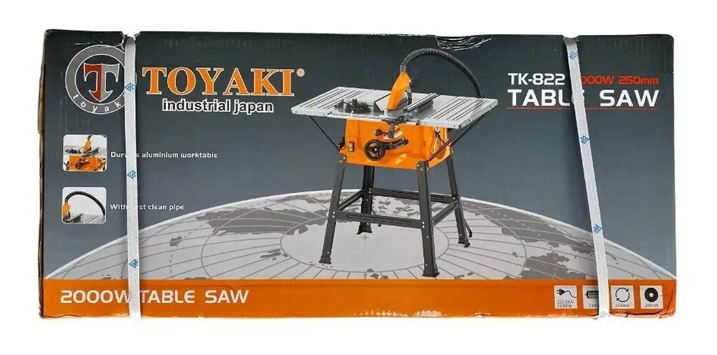 Sierra De Banco 2000w 250mm Toyaki Tk-822 3