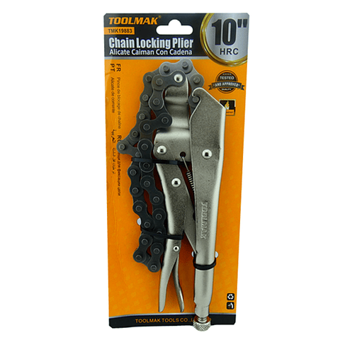 Alicate De Presion Caiman Tipo Cadena 10 Pulgadas Tmk19883