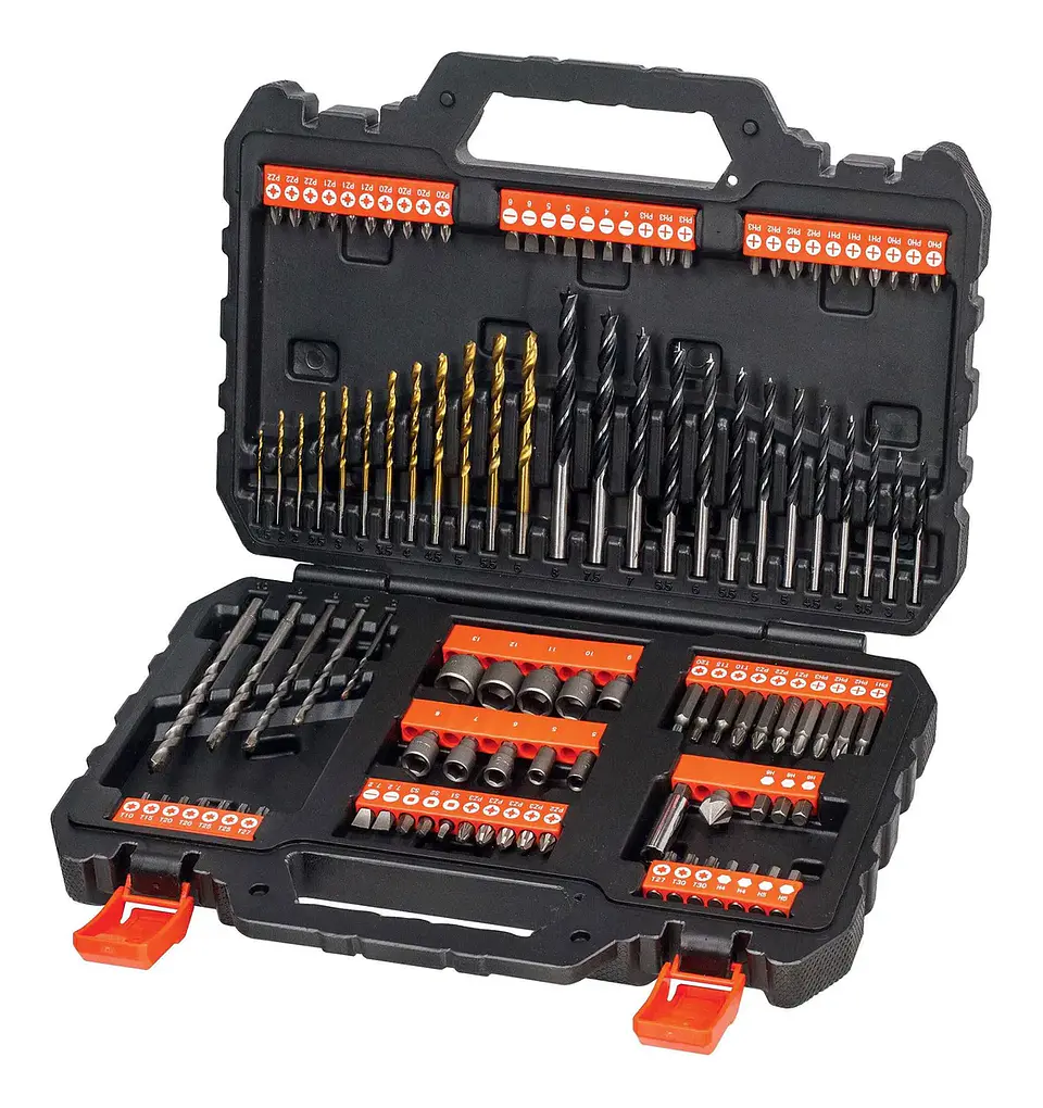 Puntas Y Brocas P/ Atornillar Taladrar 109 Pcs Black+decker 1