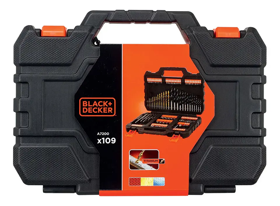 Puntas Y Brocas P/ Atornillar Taladrar 109 Pcs Black+decker 5