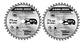 Pack 2 Discos Sierra Circular 7 1/4 40 Dientes Black+decker - Miniatura 1