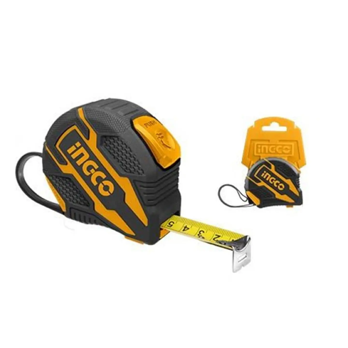 Cinta Huincha De Medir Metrica De Acero 5m Ingco Hsmt08519 1