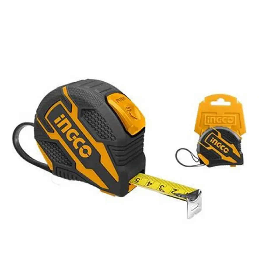 Cinta Huincha De Medir Metrica De Acero 5m Ingco Hsmt08519 1