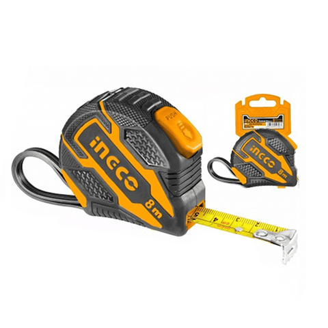 Cinta Huincha De Medir Metrica De Acero 8m Ingco Hsmt08825