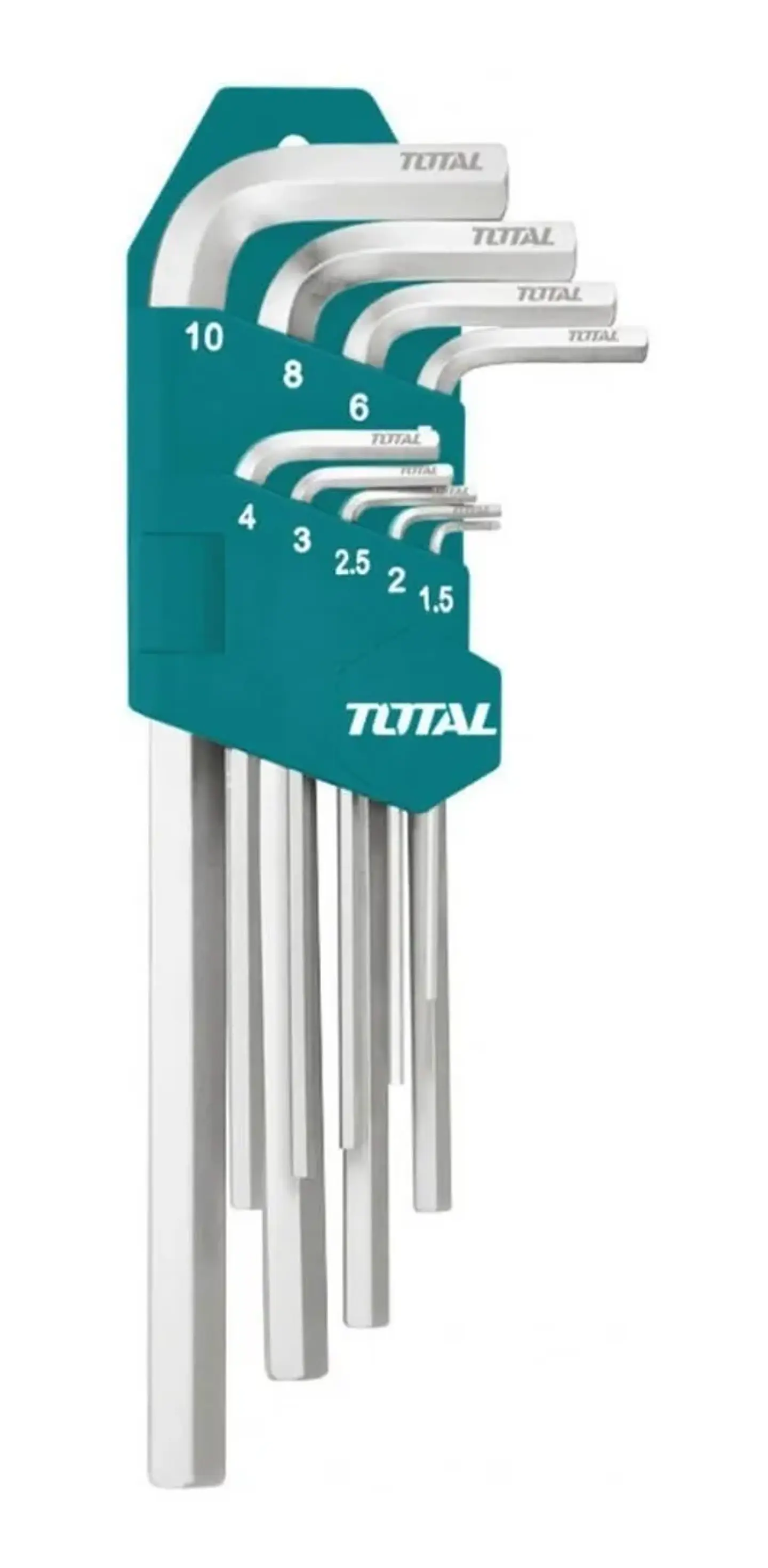 Set Juego De Llaves Allen Hexagonal 9 Piezas Total Tht106192 2