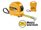 Cinta Huincha De Medir Metrica De Acero 3m Ingco Hsmt26316 - Miniatura 2