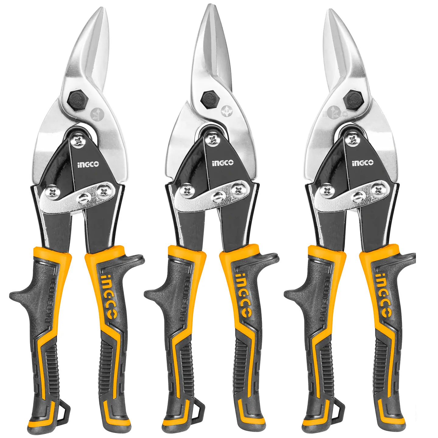 Tijera Corte Aviación Hojalatera 10 Pulgadas 3 Pcs Htsnk0110 1