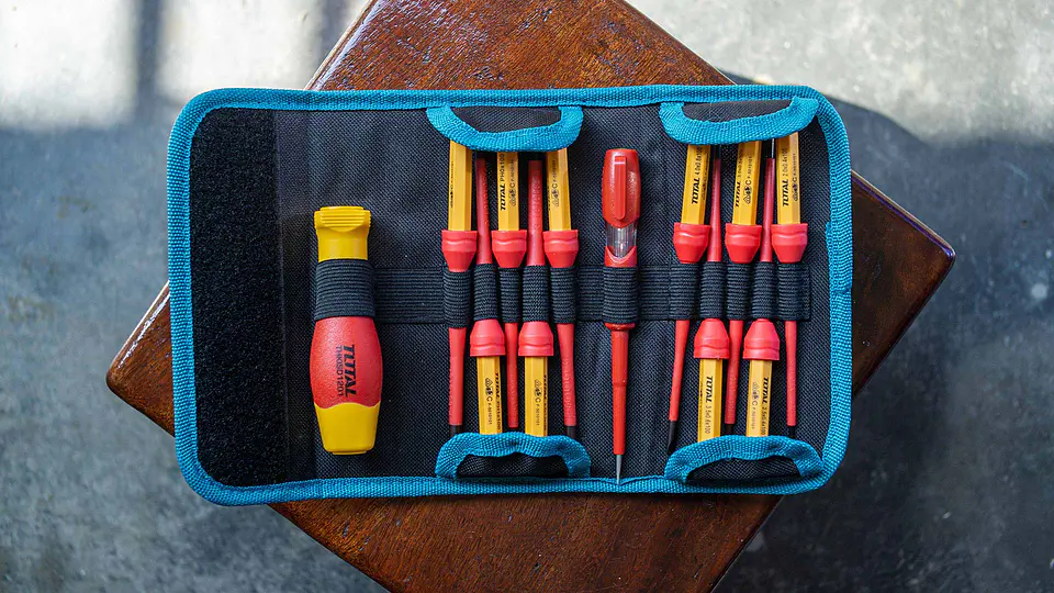 Kit Juego Destornilladores Precisión Aislados 12 Piezas Total 3