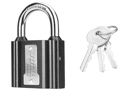 Candado De Seguridad 75 Mm Con 3 Llaves Total Tlk31751