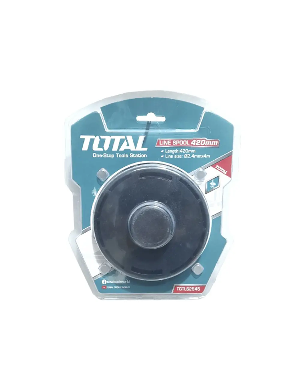 Trimer Cabezal Porta Nylon Orilladora Total Tgtls2545 2