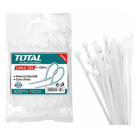 Brida Amarra Abrazadera Plástica 100 X 2.5mm Pack 100 Unds