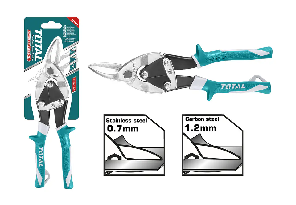 Tijera Corte Aviación Izquierda Hojalatera 10 Pulgadas Total 2