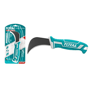 Cuchillo Navaja Curvo 180mm Total Tht51886