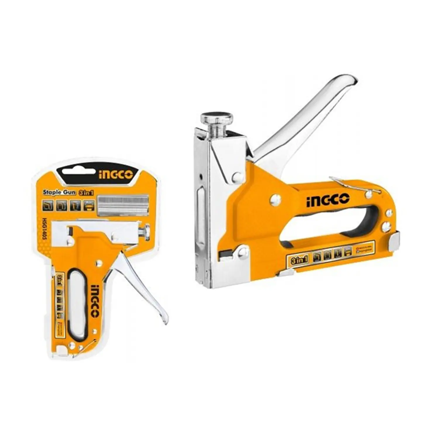 Grapadora Manual 3 En 1 1 (4-14mm) Ingco Hsg1405 1