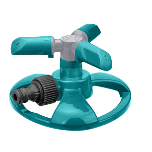 Aspersor Plastico Giratorio Ajustable Jardin Riego Total 